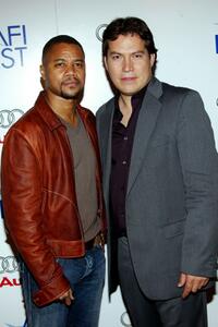 Cuba Gooding Jr. and Julio Cedillo at the screening of "The Three Burials of Melquiades Estrada" during the AFI Fest.