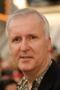 James Cameron arrives at the world premiere of "Pirates of the Caribbean 2: Dead Man's Chest" held at Disneyland.