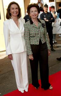 Leslie Caron and Barbara Grant at the Cinema Against AIDS Gala Screening of "Cary Grant: A Class Apart".