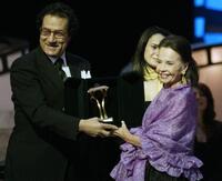 Leslie Caron at the 29th edition of the Cairo international film festival.