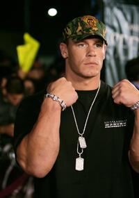 John Cena at the premiere of "See No Evil."