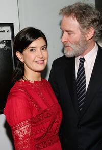 Phoebe Cates and Kevin Kline at the premiere of "A Prairie Home Companion".