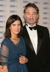 Phoebe Cates and her husband Kevin Kline at the Annual Promise Ball at the American Museum of Natural History.