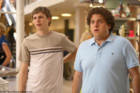 Michael Cera and Jonah Hill in "Superbad."