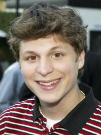 Michael Cera at a cocktail party in L.A. and script reading for "Arrested Development." 