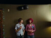 Michael Cera as Scott Pilgrim and Mary Elizabeth Winstead as Ramona Flowers in "Scott Pilgrim vs. the World."