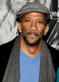 Reg E. Cathey at the premiere of "What's the Real Deal."