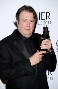 Roger Allam at the Olivier Awards 2011 in England.