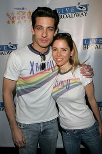 James Carpinello and Kerry Butler at the 21st annual "Stars In The Alley" presented by Continental Airlines.