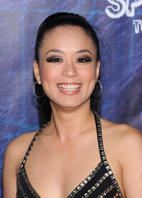 T.V. Carpio at the Broadway opening night of "Spider-Man Turn Off The Dark" in New York.