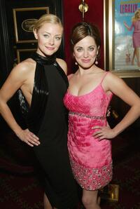 Jessica Cauffiel and Alanna Ubach at the premiere of "Legally Blonde 2: Red, White and Blonde."