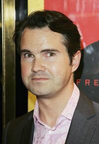 Jimmy Carr at the UK premiere of "V For Vendetta."