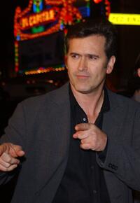 Bruce Campbell at the Hollywoood premiere of "The Majestic is Bruce".