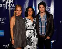Emma Caulfield, Jac Schaeffer and John Patrick Amedori at the premiere of "TiMER" during the 2009 Tribeca Film Festival.