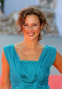 Valeria Cavalli at the premiere of "La Fille Coupee En Deux" 64th Annual Venice Film Festival.