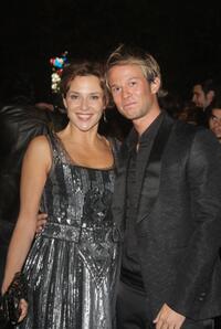 Valeria Cavalli and Paolo Stella at the Black Carpet of "La Terza Madre" during the 2nd Rome Film Festival.