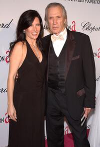 Annie Bierman and David Carradine at the 57th Annual DGA Awards Dinner.