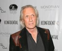 David Carradine at the LA Confidential Magazine's Annual Oscar Party.