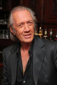 David Carradine at the meet-and-greet for "The Golden Boys."