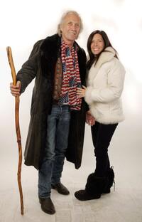 David Carradine and Annie Bierman at the 2007 Slamdance Film Festival.