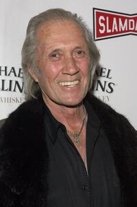 David Carradine at the Treasure Mountain Inn during the 2007 Slamdance Film Festival for premiere of "Homo Erectus".