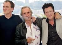 David Carradine and Michael Madsen at the Cannes Film Festival for the film "Kill Bill 2".