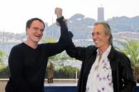David Carradine and Quentin Tarantino at the Cannes Film Festival for the film "Kill Bill 2".
