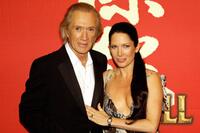 David Carradine and Annie Bierman at Munich for the German premiere of Quentin Tarantinos film "Kill Bill Volume 2".