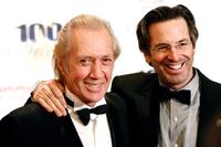 David Carradine and Robert Carradine at the 18th Annual Night of 100 Stars Gala.