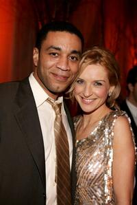 Harry Lennix and Ever Carradine at the 32nd Annual People's Choice Awards After Party.