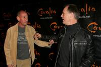 Keith Carradine and Miguel Ferrer at the opening night of Cavalia to benefit the American Human Association.