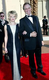 Keith Carradine and Martha Plimpton at the Shrine Auditorium for the 2002 Creative Arts Emmy Awards.