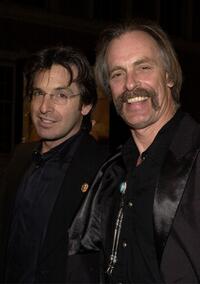 Keith Carradine and Robert at the premiere of the TNT television movie "Monte Walsh".