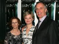 Keith Carradine, Martha Plimpton and Shelly Plimpton at New York at the after party for the opening night of the Broadway play "Shining City".