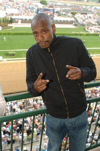 Dave Chappelle at the 132nd Kentucky Derby from the Jockey Club Suites at Churchill Downs.