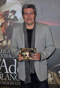 Alain Chabat at the premiere of "Les Aventures Extraordinaires d'Adele Blanc-Sec."