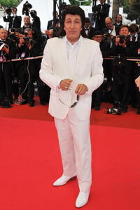 Alain Chabat at the premiere of "Le Silence De Lorna" during the 61st International Cannes Film Festival.