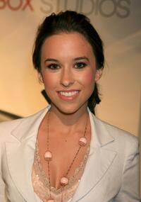 Lacey Chabert at the Mercedes-Benz Fashion Week.
