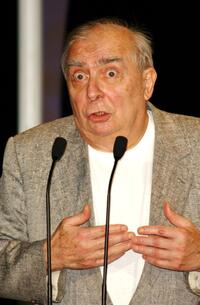 Claude Chabrol at San Sebastian International Film Festival.