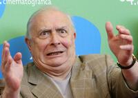 Claude Chabrol at the 64th Annual Venice Film Festival for the photocall of "La Fille Coupee En Deux".