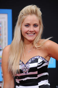 Aimee Lynn Chadwick at the California premiere of "Prom."