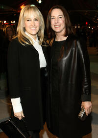 Cean Chaffin and Kathleen Kennedy at the premiere of "The Curious Case Of Benjamin Button."