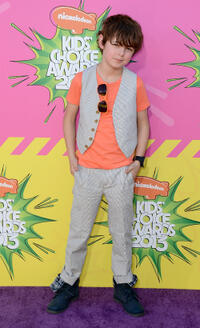 Max Charles at the 26th Annual Kids' Choice Awards.