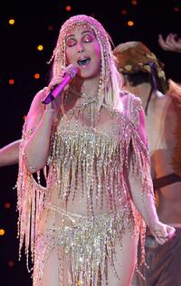 Cher performs on stage during her "The Farewell Tour".