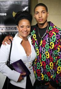 Debbie Allen and Norm Nixon, Jr. at the 2007 BET Awards.