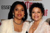 Phylicia Rashad and Debbie Allen at the after party of the opening of "Cat On A Hot Tin Roof."