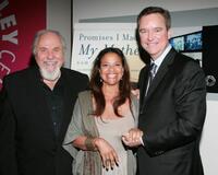 George Schlatter, Debbie Allen and Sam Haskell at the celebration honoring Haskell and the publication of his memoir "Promises I Made My Mother."