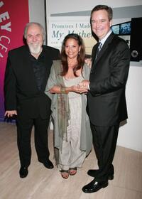 George Schlatter, Debbie Allen and Sam Haskell at the celebration honoring Haskell and the publication of his memoir "Promises I Made My Mother."
