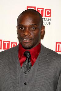 Chris Chalk at the after party of the opening night of "Ruined."