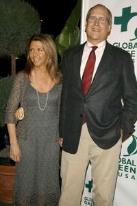 Chevy Chase and his wife Jayni Luke at the Global Green USA 3rd annual pre-Oscar party held at the Avalon Hollywood.